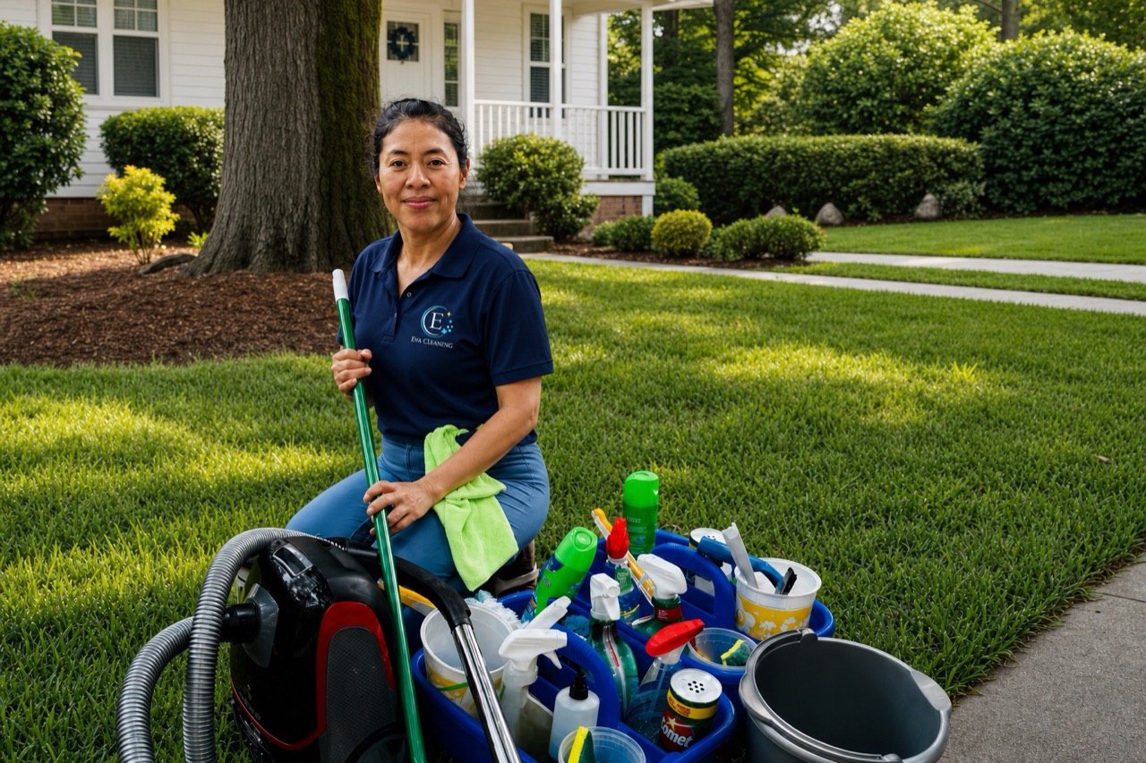 Eva Chavez, owner of Eva Cleaning Services