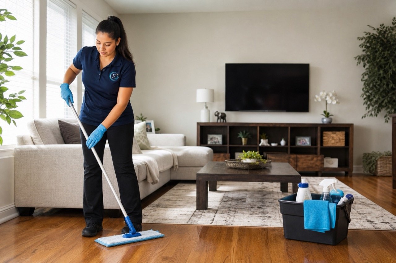 Recurring home cleaning service